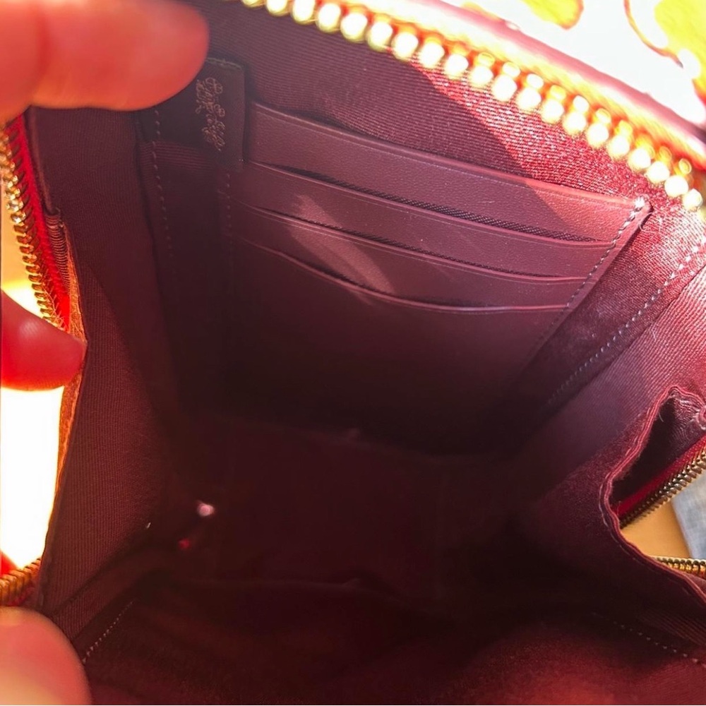 Coach Cherry Print Pink Crossbody Bag - Picture 8 of 10